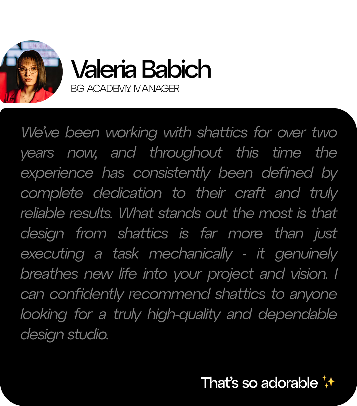 Client Feedback 2
